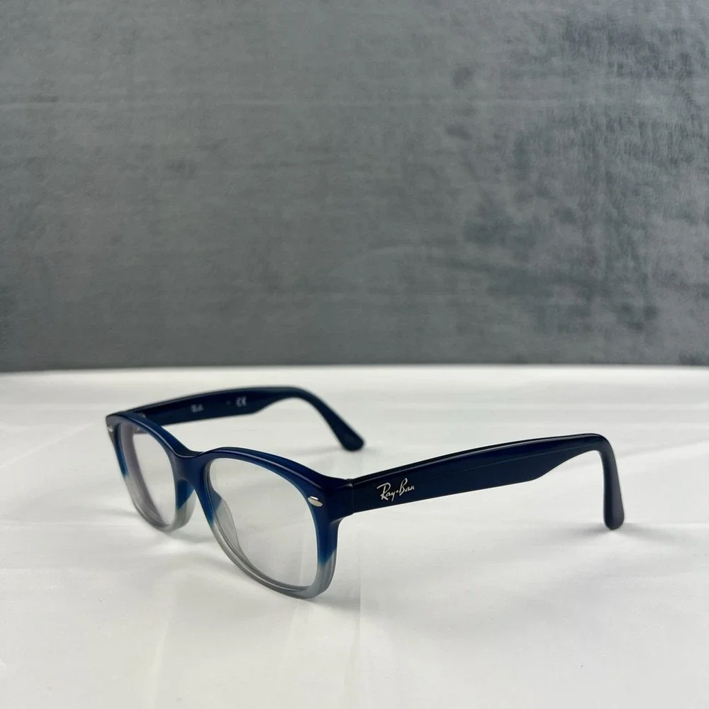 Ray Ban Kids Eyeglasses RB 1528  3581  FRAMES ONLY Blue Clear Full Rim 48-16-130